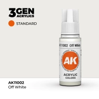 (AK11002) OFFWHITE (18ML) - STANDARD COLORS - 3GEN