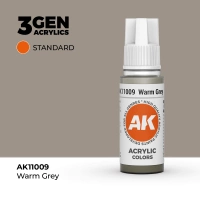(AK11009) WARM GREY (18ML) - STANDARD COLORS - 3GEN
