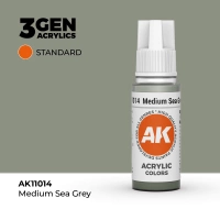 (AK11014) MEDIUM SEA GREY (18ML) - STANDARD COLORS - 3GEN
