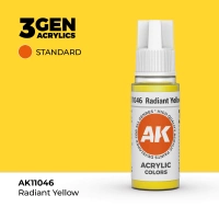 (AK11046) RADIANT YELLOW (18ML) - STANDARD COLORS - 3GEN