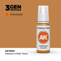 (AK11054) MEDIUM FLESH TONE (18ML) - STANDARD COLORS - 3GEN
