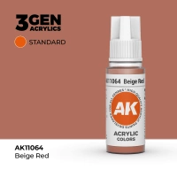 (AK11064) BEIGE RED (18ML) - STANDARD COLORS - 3GEN