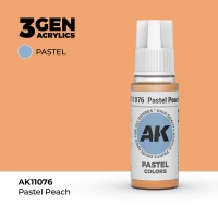 (AK11076) PASTEL PEACH (18ML) - PASTEL COLORS - 3GEN