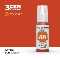 (AK11079) BURN ORANGE (18ML) - STANDARD COLORS - 3GEN