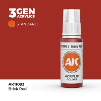 (AK11093) BRICK RED (18ML) - STANDARD COLORS - 3GEN