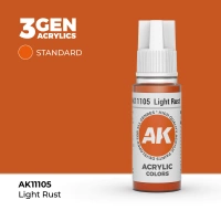 (AK11105) LIGHT RUST (18ML) - STANDARD COLORS - 3GEN