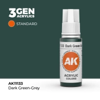 (AK11133) DARK GREEN-GREY (18ML) - STANDARD COLORS - 3GEN