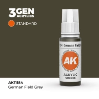 (AK11154) GERMAN FIELD GREY (18ML) - STANDARD COLORS - 3GEN
