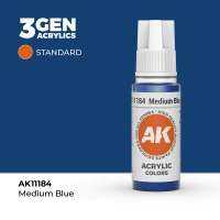 (AK11184) MEDIUM BLUE - STANDARD COLOR - 3GEN