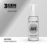 (AK11235) GLOSS MEDIUM (18ML) - AUXILIARY PRODUCTS - 3GEN
