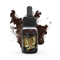 (AK16011) BROWN BLACK (30ML) - THE INKS