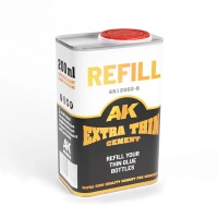 (AK12002-B) REFILL EXTRA THIN CEMENT (200ML)