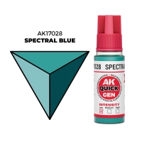 (AK17028) SPECTRAL BLUE (18ML) - QUICK GEN COLORS