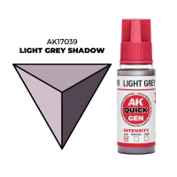 (AK17039) LIGHT GREY SHADOW (18ML) - QUICK GEN COLORS
