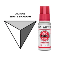 (AK17043) WHITE SHADOW (18ML) - QUICK GEN COLORS