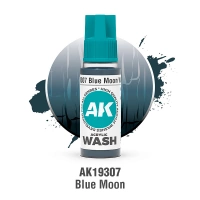(AK19307) BLUE MOON WASH (18ML) - ACRYLIC WASH