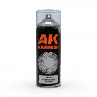 (AK1014) Semi-Gloss Varnish Spray (400ML)