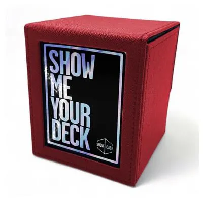 Showcase: Deck Box 100+ - Red