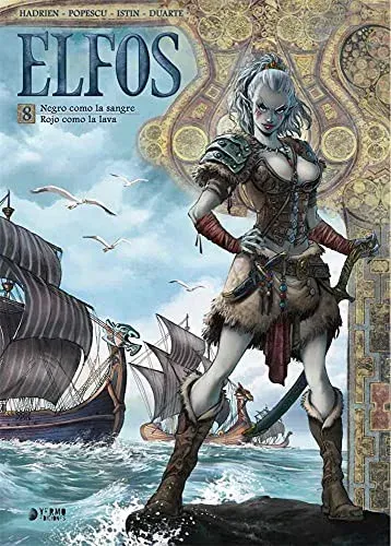 Elfos 08. Negro Como la Sangre/ Rojo Como la Lava